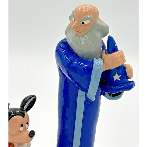 2001 Ron Lee Disney Mickey Mouse Sorcerer Yensid Figurine #330/500 SKU192 - Picture 8 of 11